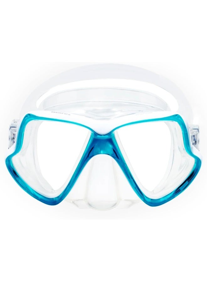 Mares Mares Wahoo Adult Mask and Snorkel Set, Blue - Image 3