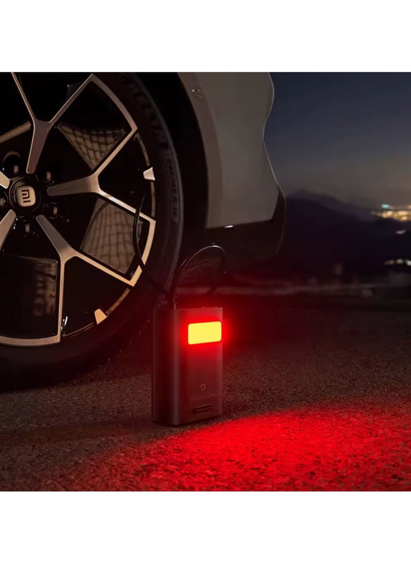 شاومي مضخة هواء كهربائية محمولة من شاومي Mijia Air Pump 2 Pro (MJCQB07PQ) – مزودة بشاشة رقمية، قابلة للنفخ حتى 150 PSI، مناسبة للكرة والإطار، بسعة بطارية 2500 مللي أمبيرٔ.  - Image 5