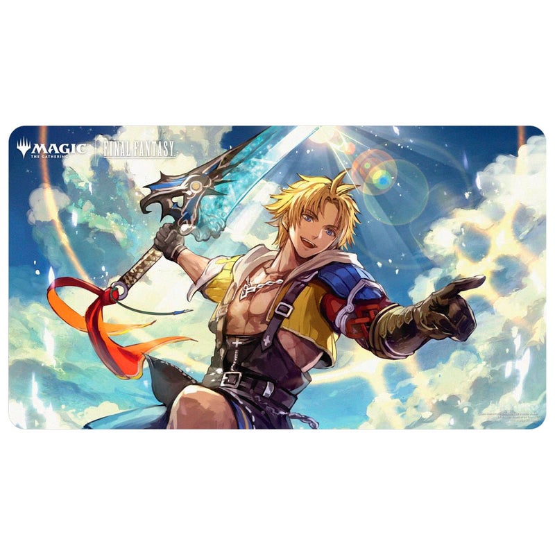 Ultra PRO Final Fantasy x Universes Beyond Tidus Commander Playmat for Magic The Gathering Card Game Playmat Final Fantasy Collectibles Desk Mat Mousepad - Image 2
