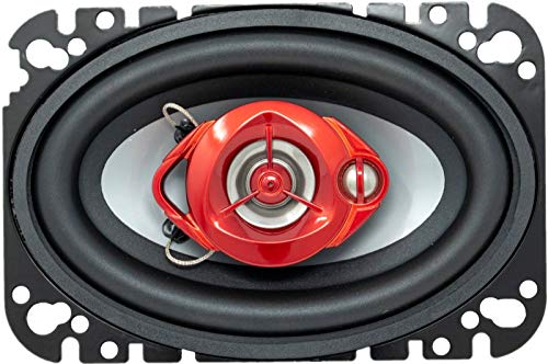 SoundXtreme Pair of SoundXtreme 4x6 in 3-Way 220 Watts Coaxial Car Speakers CEA Rated (2 Speakers) - Image 2