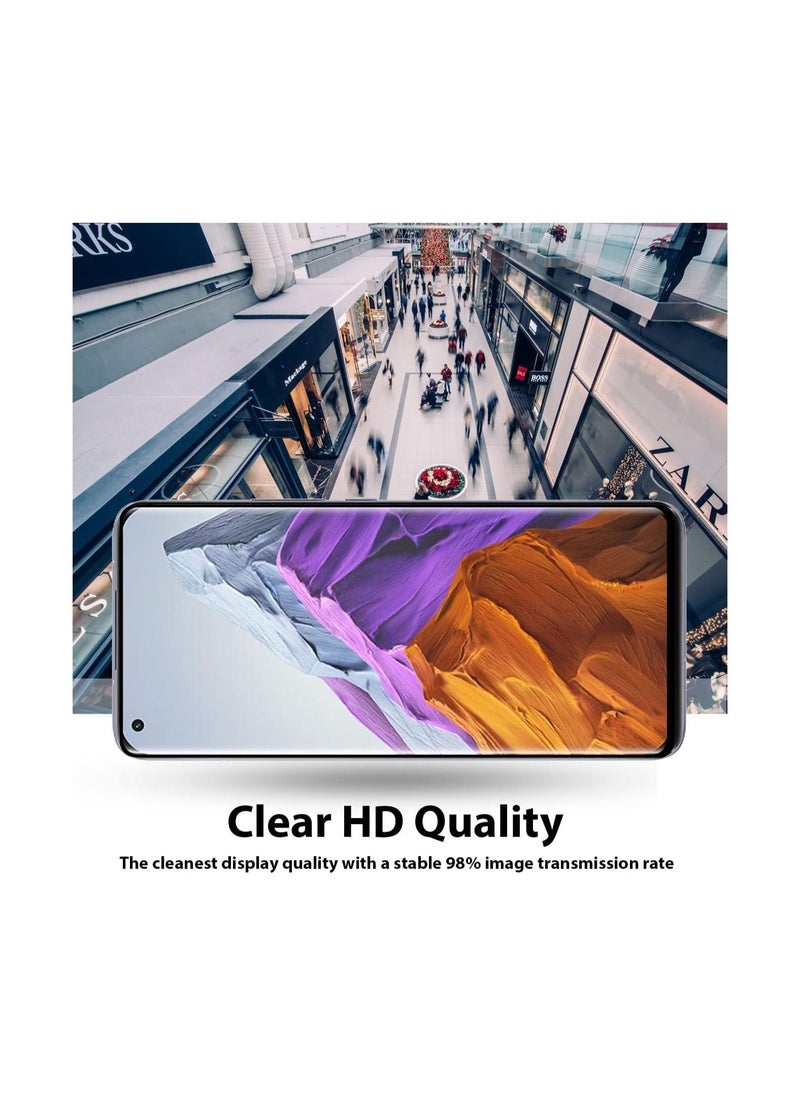 Generic - XIAOMI MI 11 I  Tempered Glass Screen Protector Full Glue Edge to Edge 9H Hardness Anti Fingerprint 3D Curved Round Edges Scratch Proof for XIAOMI MI 11I (5D) - Image 1