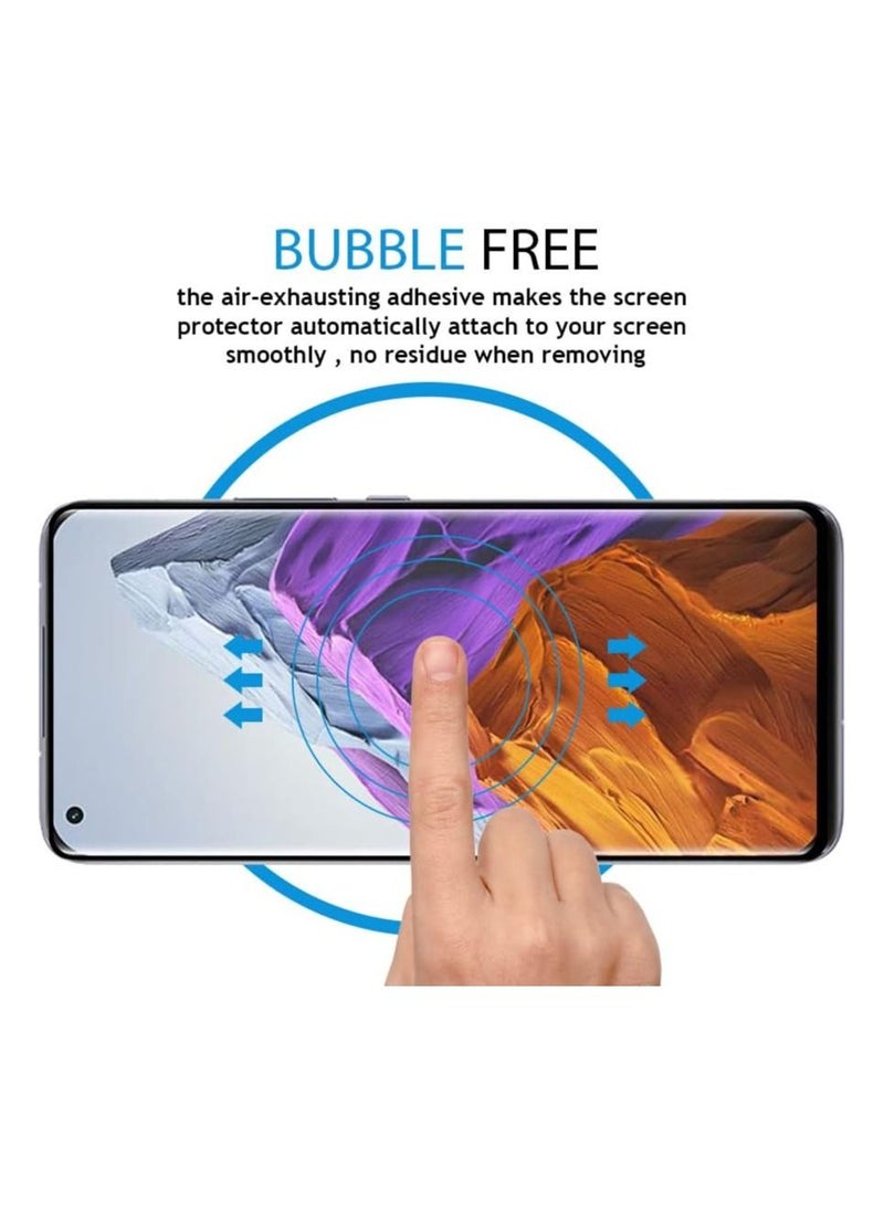 Generic - XIAOMI MI 11 I  Tempered Glass Screen Protector Full Glue Edge to Edge 9H Hardness Anti Fingerprint 3D Curved Round Edges Scratch Proof for XIAOMI MI 11I (5D) - Image 1