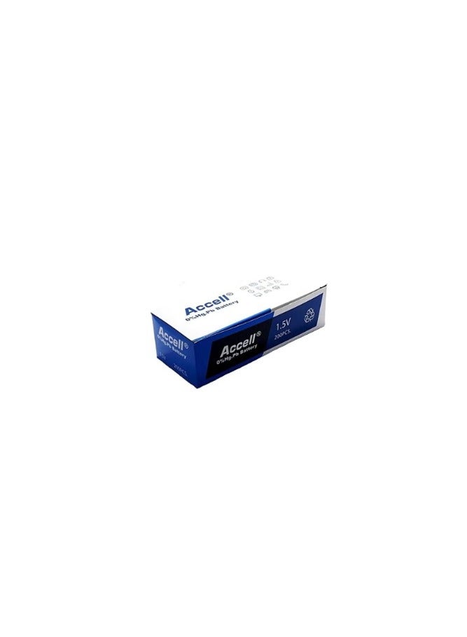 Accell 200-Pieces Accell AG13/LR44/A76 Alkaline 1.5V Batteries - Image 1
