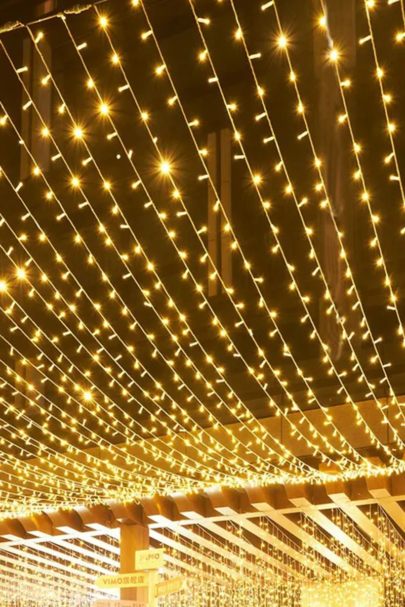 Mobee 10 Meters LED Light with Plug Romantic Valentine's Day Birthday Decoration Ornament with 100 LEDs
