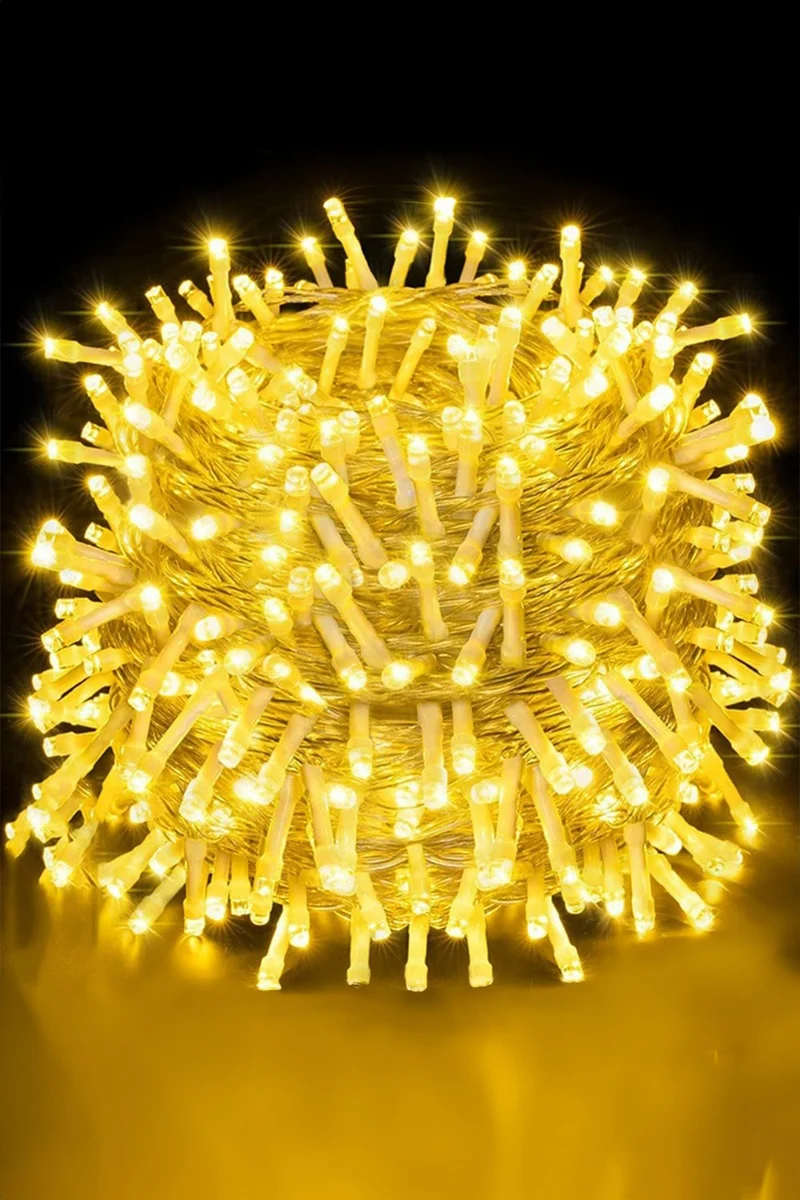 Mobee 10 Meters LED Light with Plug Romantic Valentine's Day Birthday Decoration Ornament with 100 LEDs