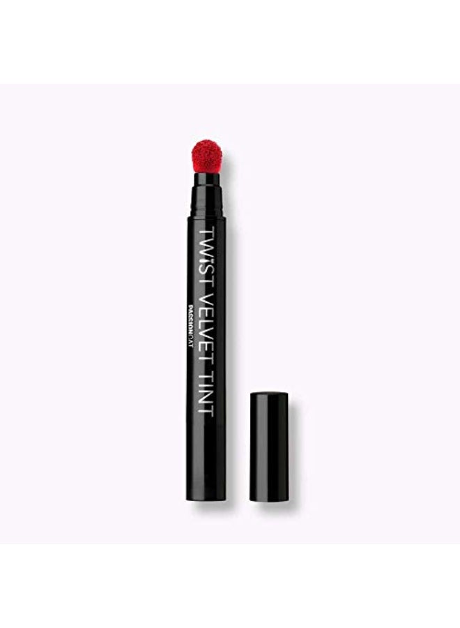 PASSIONCAT Long Lasting Lip Stain for Lips and Cheek Tint High Pigment Color lightweight Matte Finish Weightless Full Coverage Twist Velvet Tint 2 No2 - Image 1