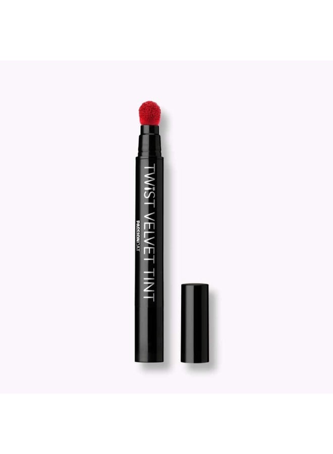 PASSIONCAT Long Lasting Lip Stain for Lips and Cheek Tint High Pigment Color lightweight Matte Finish Weightless Full Coverage Twist Velvet Tint 2 No2 - Image 2