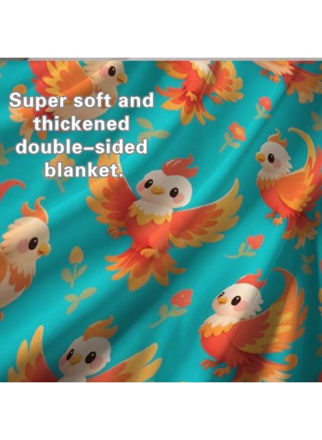 general Baby and children's cartoon flannel thin blanket (warm and comfortable, suitable for sleep, game use) 70cm*100cm - Image 4