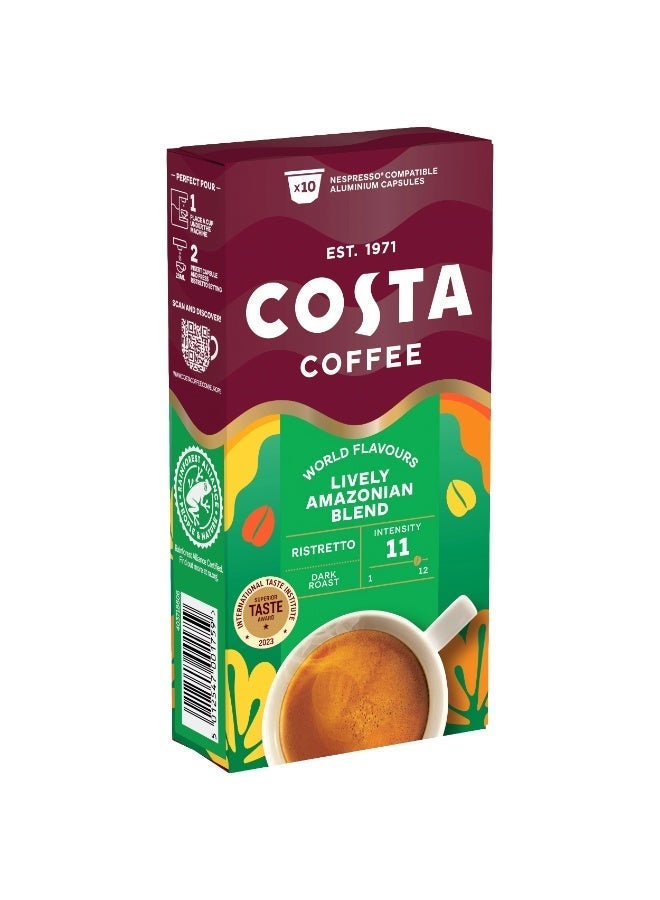 كوستا كوفي ليفيلي امازونيون بليند كبسول