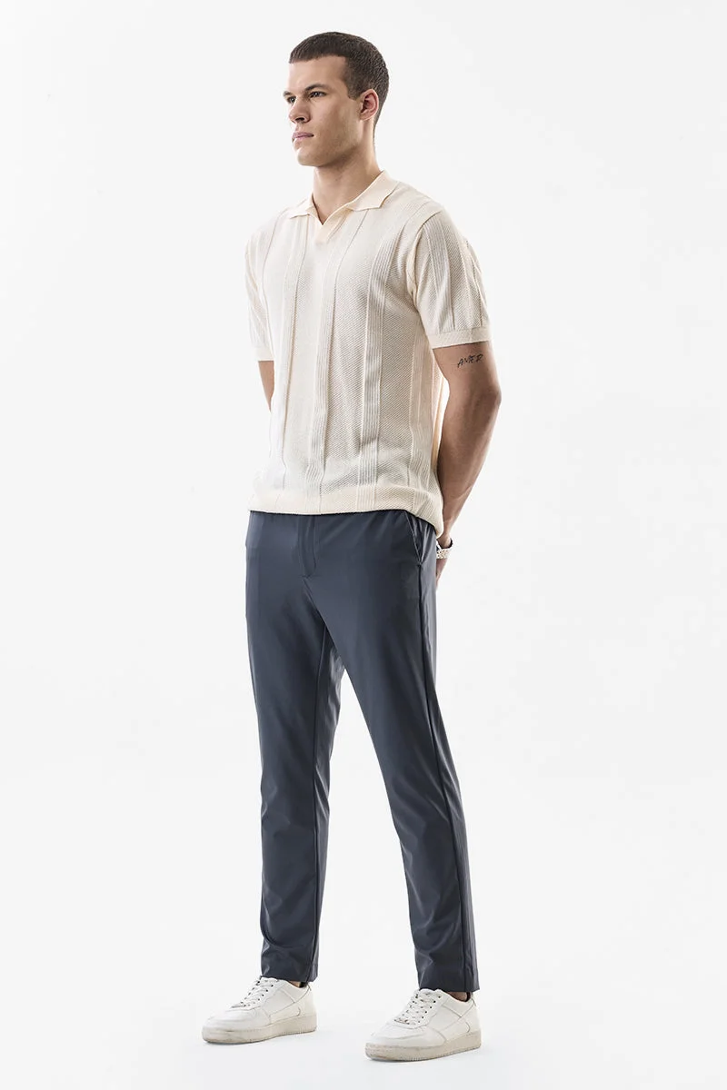 SNITCH Grey Stretch Trousers