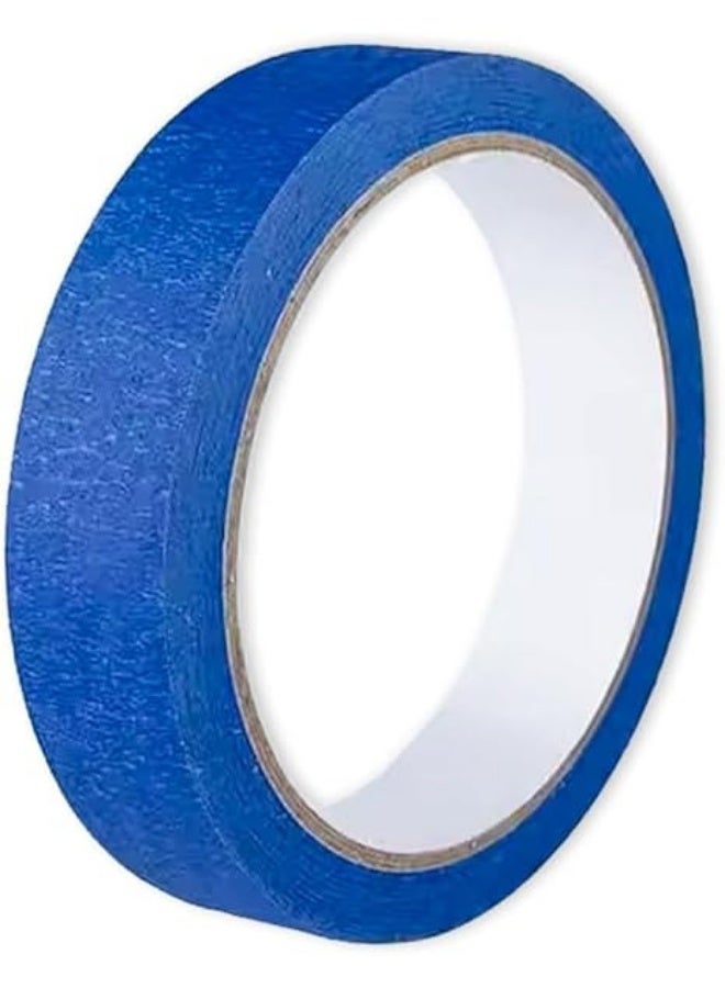 erorex [1 Roll] Blue Painter’s Tape - 1" x 20 Yards Masking Tape for Painting, DIY Crafts & Home Office Use - Image 1