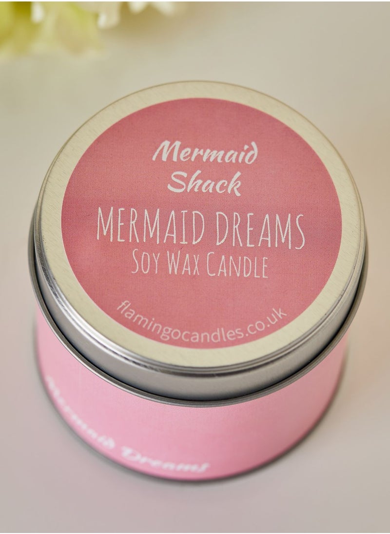 Mermaid Dreams Pieces Tin Candle