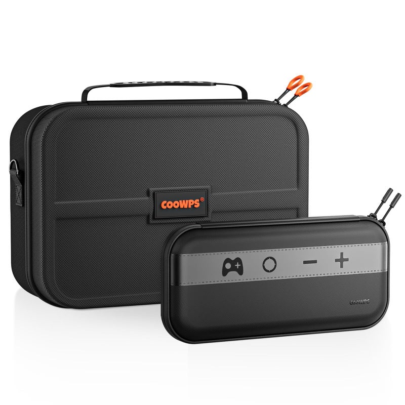 COOWPS Switch 2 Carrying Case 2025, All In One Case and Slim Cases, Game Card Slots, Portable Travel Hard Shell Full Protection Storage Bag for Nintendo Switch 2 Console Pro Controller Accessories - Image 1