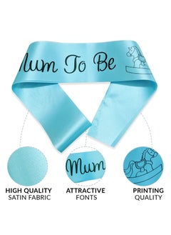 WOBBOX Wobbox Baby Shower Decoration Items| Baby Shower Ceremony Photo Booth Props for Photoshoot, Baby Shower Banner& Mom to Be Sash, Godh Bharai Ceremony Decoration Kit-(FP1916)  - Image 4