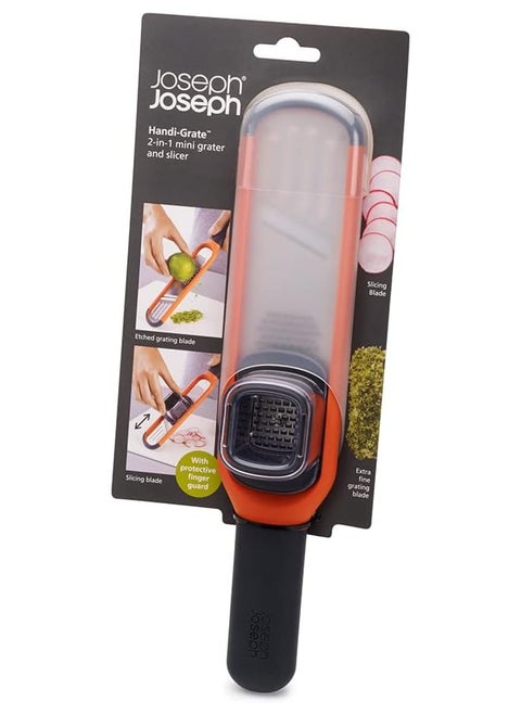 Handi Grate 2 In 1 Grater And Slicer Orange