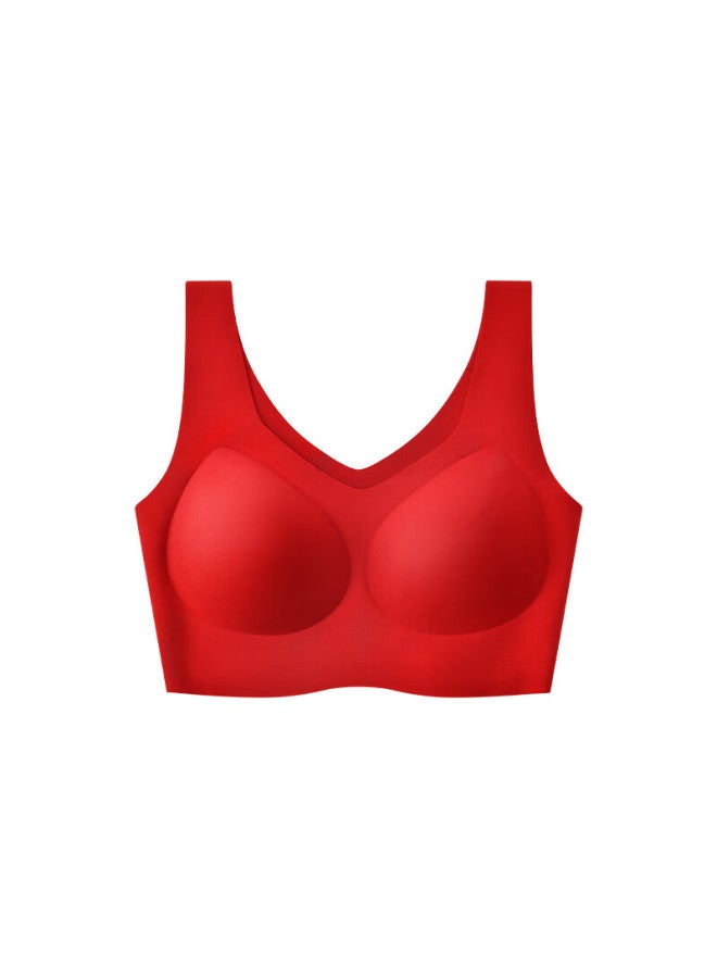 Skechers Women's Underwear, Lightweight And Breathable, Seamless, Push-up U-shaped Shoulder Strap Sports Bra, Beautiful Back One-piece Bra - Image 2