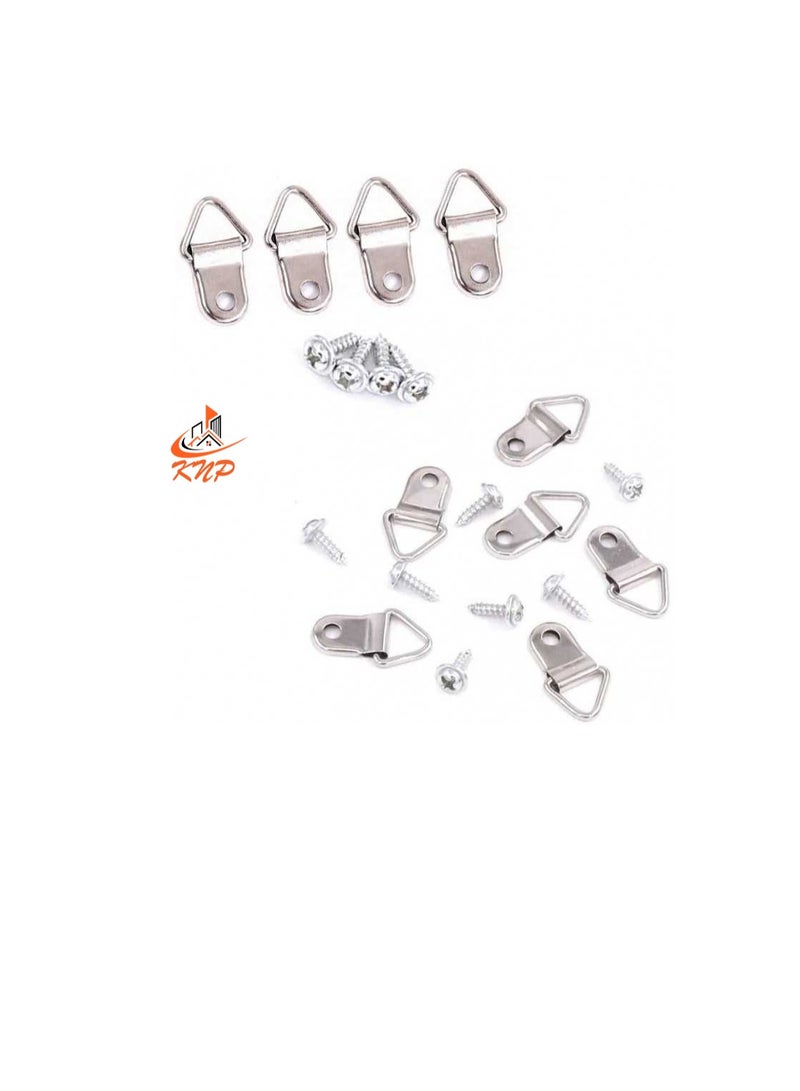 KNP KNP 100-Piece D-Ring Triangle Picture Hooks 25X15MM - Image 3
