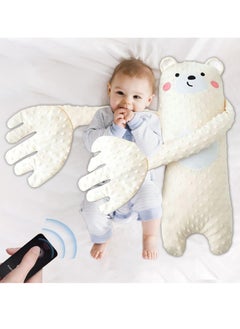MIXDE Baby Patting Pillow,Patting Soother Pillow for Baby - Electric Animal Shape Toddler Toys with Remote Control, Nursery Decor Startle Prevention for Boys Girls  - Image 5