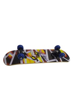 Wasp skateboard By FunZz Size 79 X 20 Cm,Double Kick Concave Skate Board, Complete Skate Board Wood Outdoor Sports Longboards for Teens Adults Beginners Girls Boys Kids  - Image 3