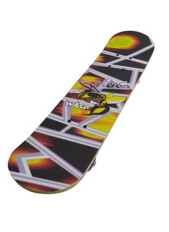 Wasp skateboard By FunZz Size 79 X 20 Cm,Double Kick Concave Skate Board, Complete Skate Board Wood Outdoor Sports Longboards for Teens Adults Beginners Girls Boys Kids  - Image 4