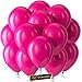 Bezente Pro Duralatex Hot Pink Balloons 100 Pack 12 inch ExtraThick Pink Balloons for LongLasting Professional Party Decorations Large Birthday Wedding Valentines Day Girls Party - Image 2