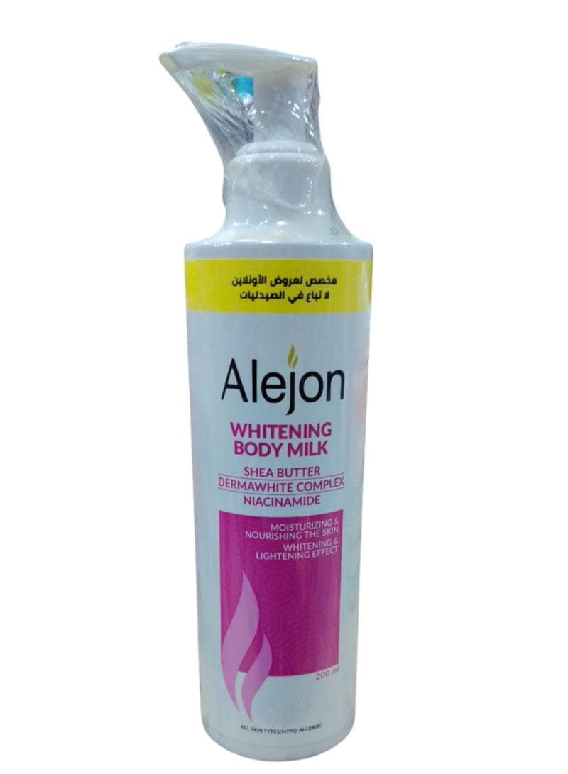 Alejon whitening body milk 200ML