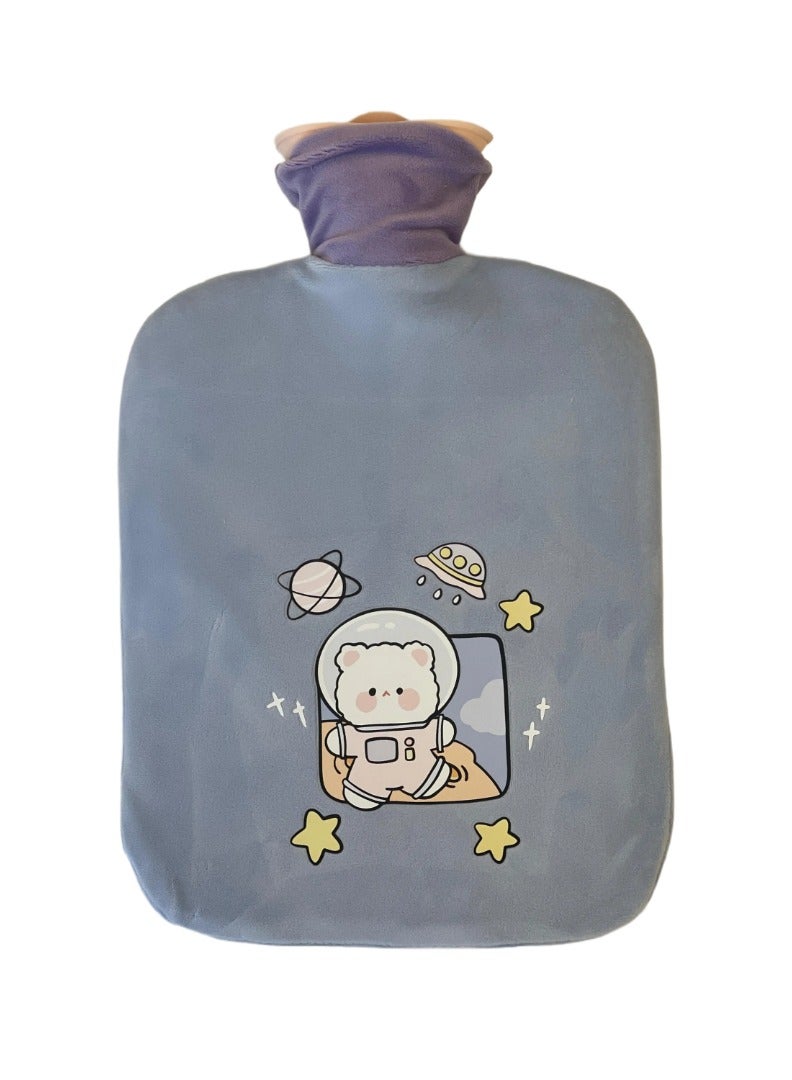 Generic Hot Water Bag, Hot pack for Pain Relief, Hot Water Bottle, Cold and Hot Pack with velvet cover 2000ML  - Image 1