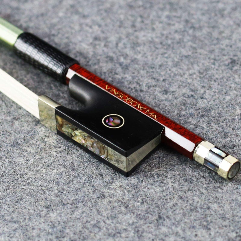 VINGOBOW Wood and Carbon Fiber Hybrid Violin Bow 4/4 Size - Image 1