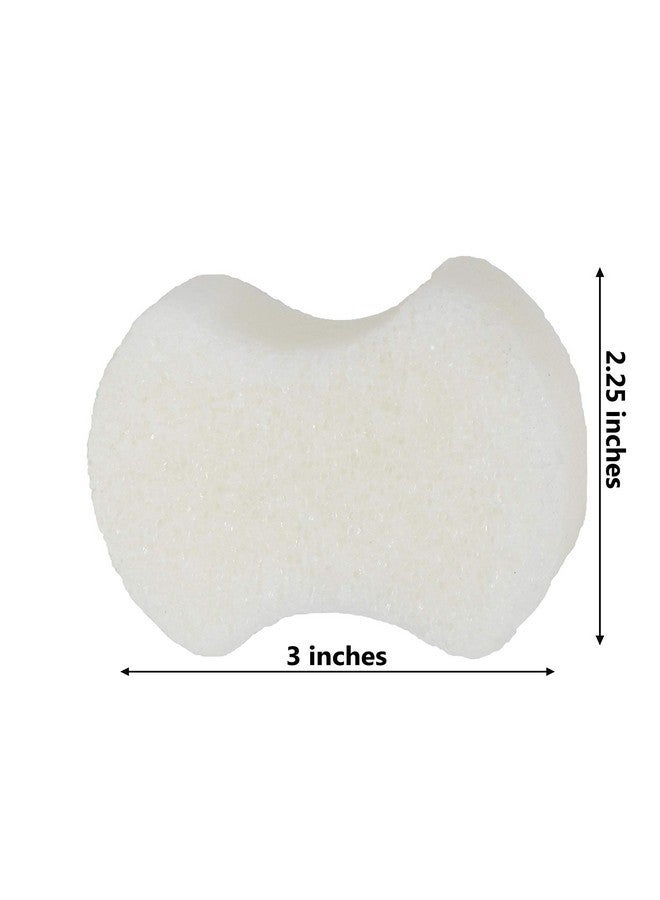 spongeables Spongables Pedi Scrub Foot Exfoliating 20+ Wash Sponge, Coconut Colada, 2 Count - Image 2