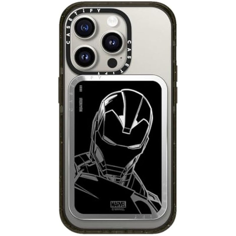 Casetify Snappy Card Holder Stand Compatible with Magsafe - Iron Man - Image 2