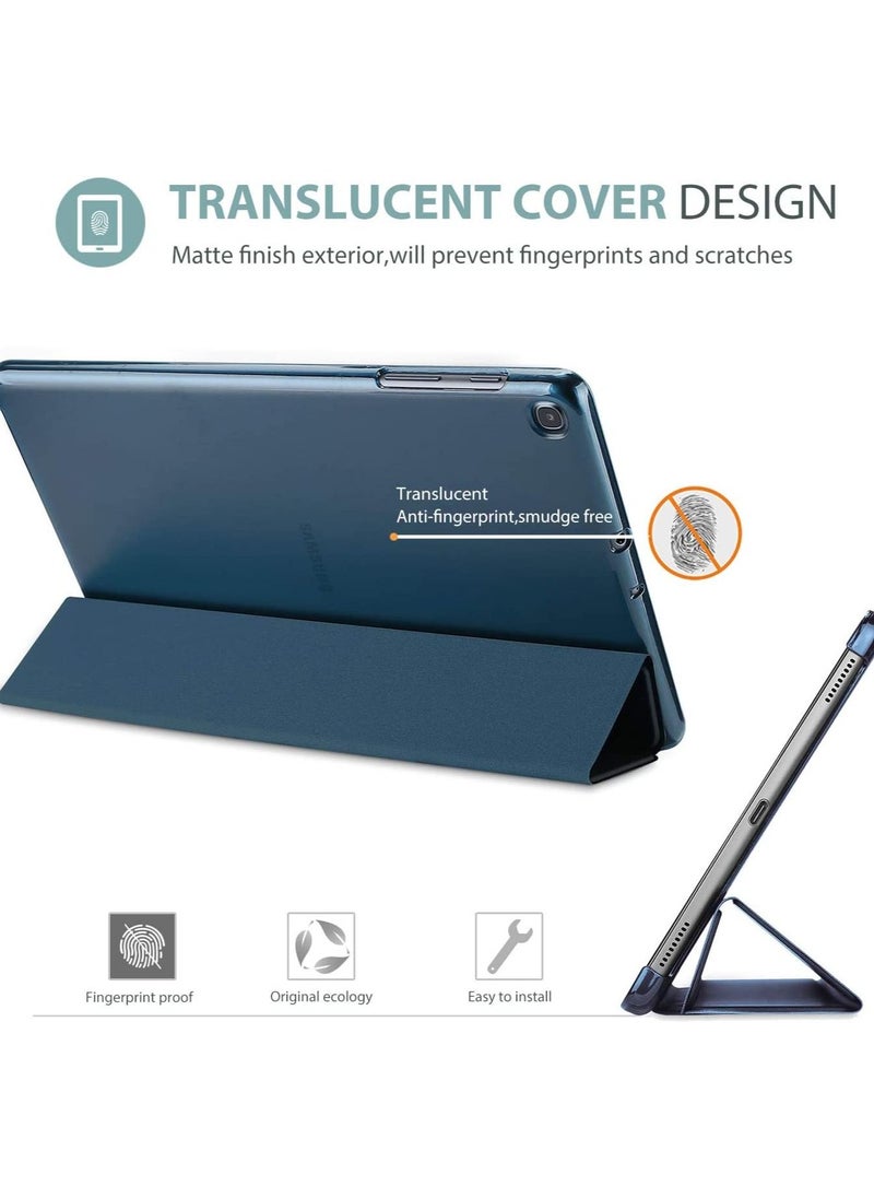Procases - ProCase Galaxy Tab A 10.1 Case 2019 Model T510 T515 T517, Slim Lightweight Stand Case Shell Cover for 10.1 Inch Galaxy Tab A Tablet SM-T510 SM-T515 SM-T517 2019 Release -Navy - Image 1