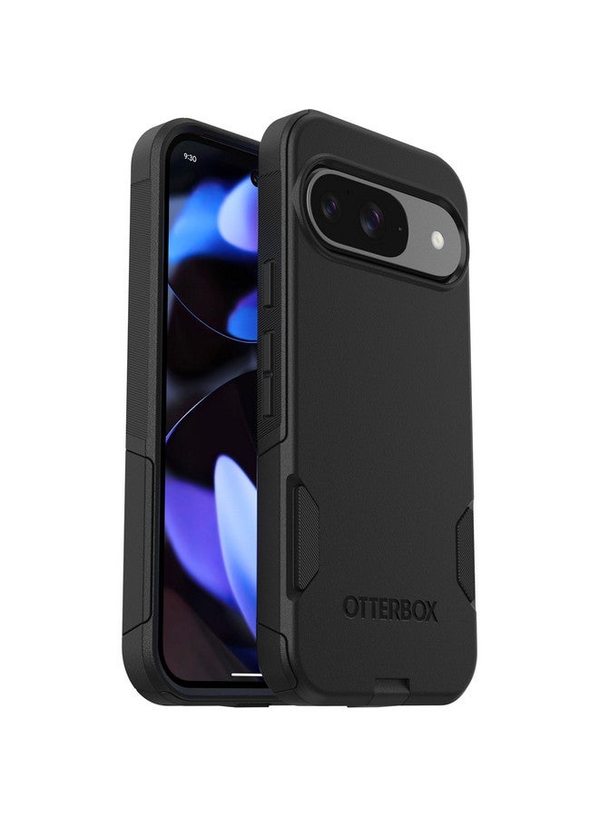 أوتربوكس جراب OtterBox Commuter Series لهاتف Google Pixel 9 و9 Pro - أسود، فائق النحافة، متوافق مع الشحن اللاسلكي، حواف مرتفعة لحماية الكاميرا والشاشة - Image 4