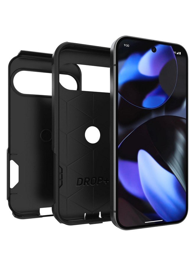أوتربوكس جراب OtterBox Commuter Series لهاتف Google Pixel 9 و9 Pro - أسود، فائق النحافة، متوافق مع الشحن اللاسلكي، حواف مرتفعة لحماية الكاميرا والشاشة - Image 3