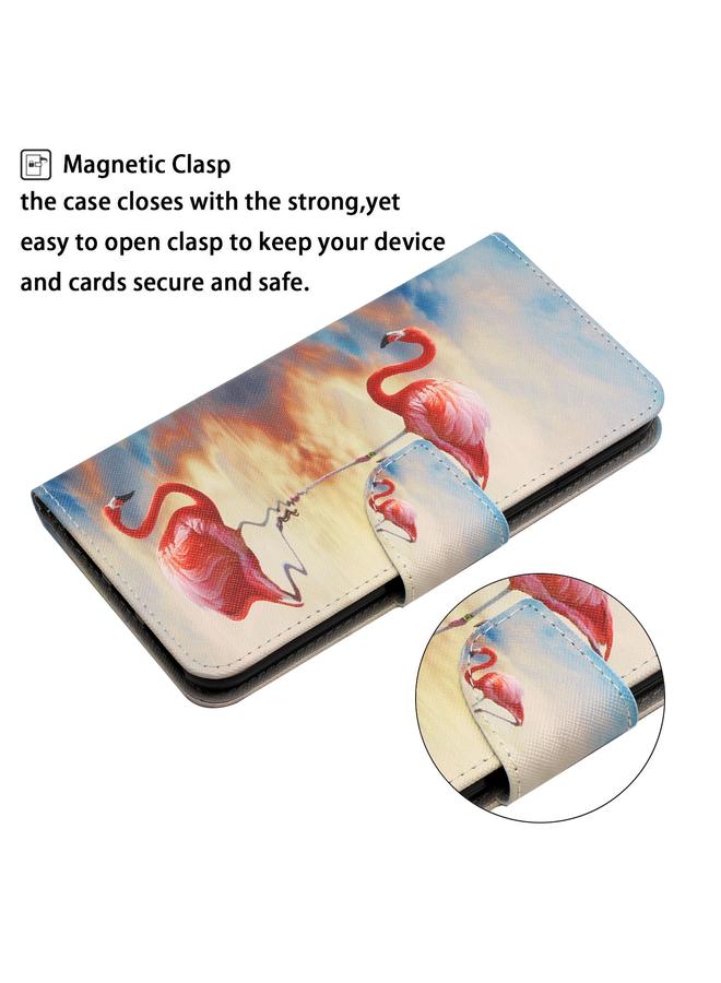 اس-توب جراب لهاتف Samsung Galaxy A22 5G، جراب جلدي أفقي قابل للطي بنمط مرسوم مع حامل وفتحة بطاقة ومحفظة - Image 4