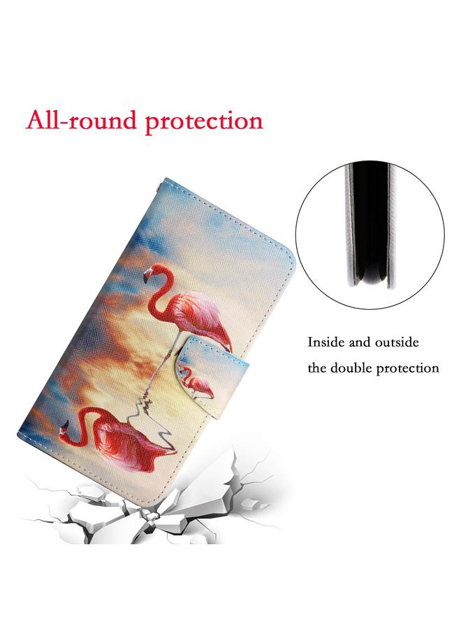 اس-توب جراب لهاتف Samsung Galaxy A22 5G، جراب جلدي أفقي قابل للطي بنمط مرسوم مع حامل وفتحة بطاقة ومحفظة - Image 5