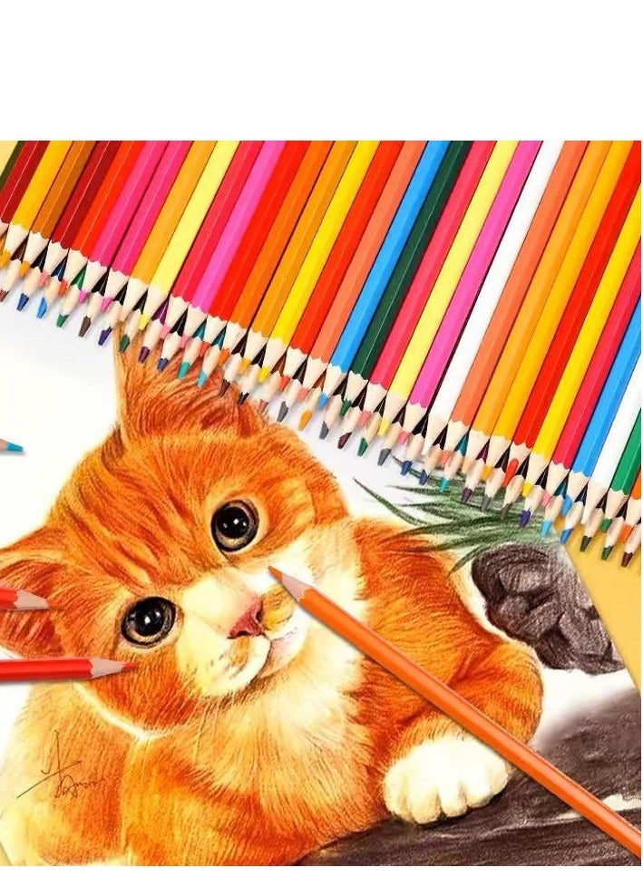 Generic 12-Piece Color Pencils In Round Tin Multicolour  - Image 3