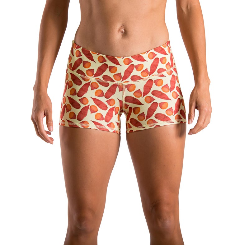 Tough Mode Women's 3" Athletic Workout Volleyball Running WOD Compression Shorts - Image 2