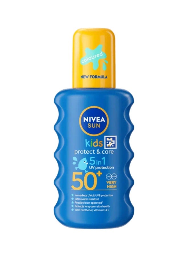 Nivea Sun Kids 5in1 Protect and Care Spray SPF 50 Very High 200ml - Image 1