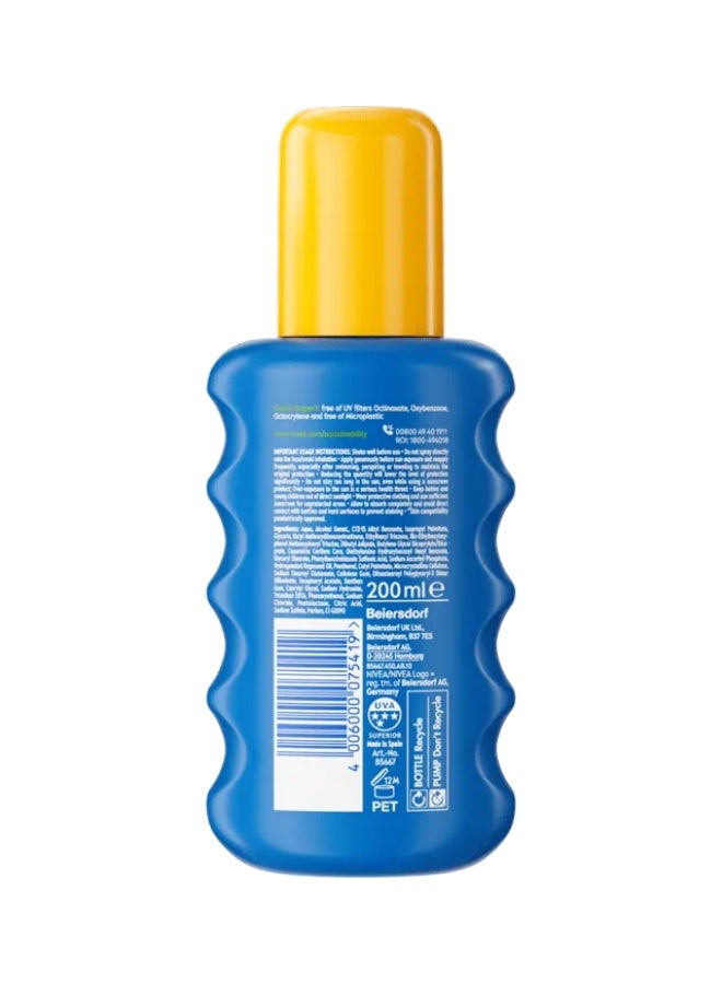 Nivea Sun Kids 5in1 Protect and Care Spray SPF 50 Very High 200ml - Image 2