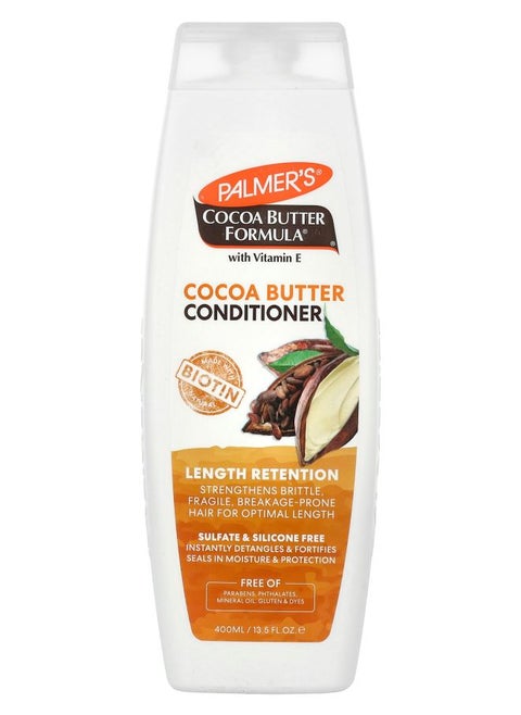 Cocoa Butter Formula® with Vitamin E Length Retention Conditioner 13.5 fl oz (400 ml)