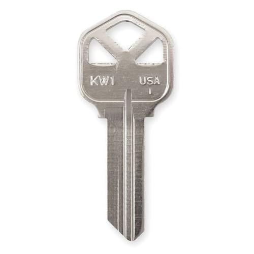 Ilco Key Blank, Nickel, Type 1176, 5 Pin, PK50 - Image 1