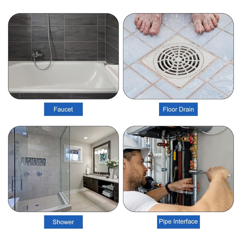 uxcell Fluorine Rubber O-Rings 15mm OD 10mm ID 2.5mm Width, Metric FKM Sealing Gasket, Pack of 20 - Image 5