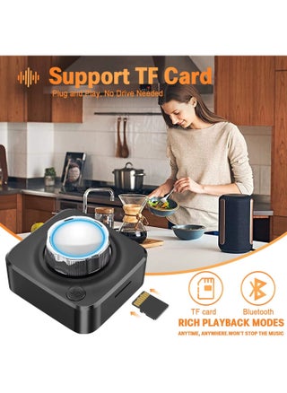 Bluetooth 5.0 Receiver, Wireless Auido Music Rca, Aux Adapter，Audio Receiver，With Blue Indicator Light And 3.5mm Audio Cable, Supports Tf Card Playback, Suitable For Home Car Music Streaming Audio System, Black - pzsku/ZD8F444BB81AECC08F082Z/45/1750129177/3c67ae16-3901-44b5-ad7c-e9e5579cadc8