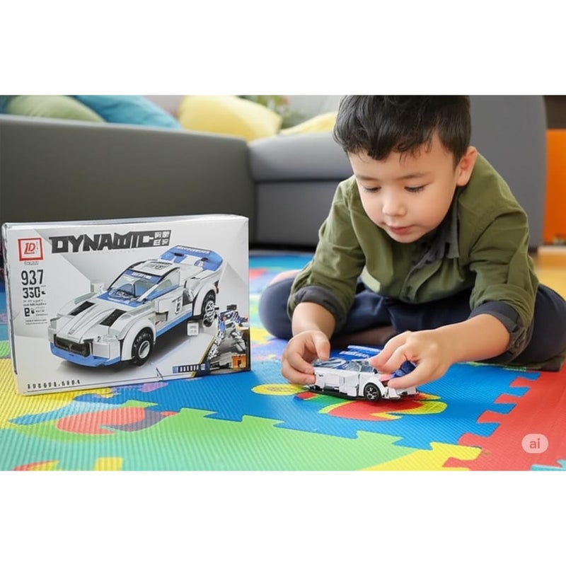 Dynamic Sports Transformer Car Building Blocks 330 Pieces - 937 - Image 3