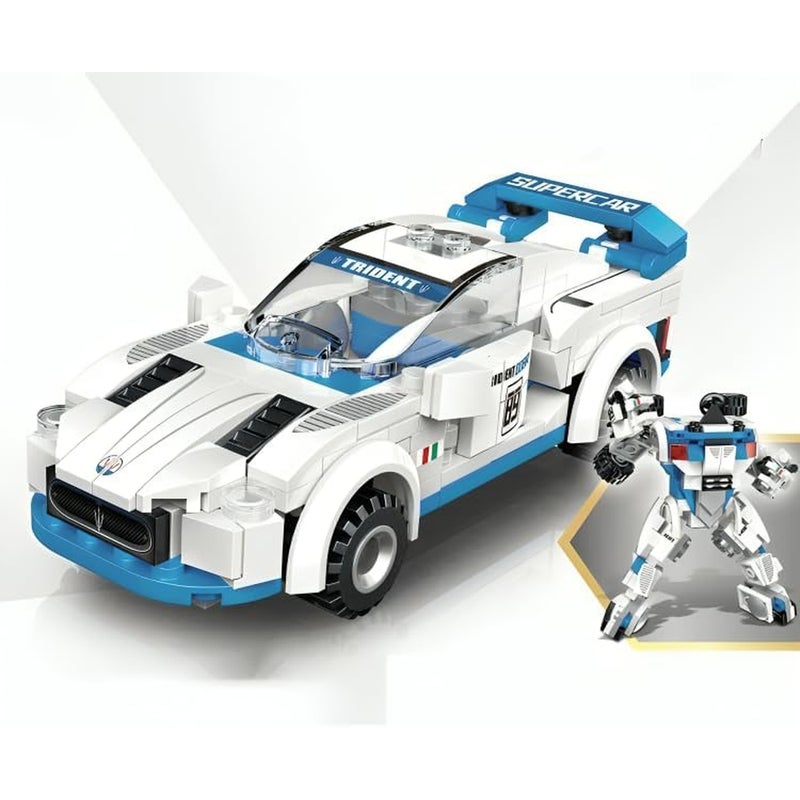 Dynamic Sports Transformer Car Building Blocks 330 Pieces - 937 - Image 2