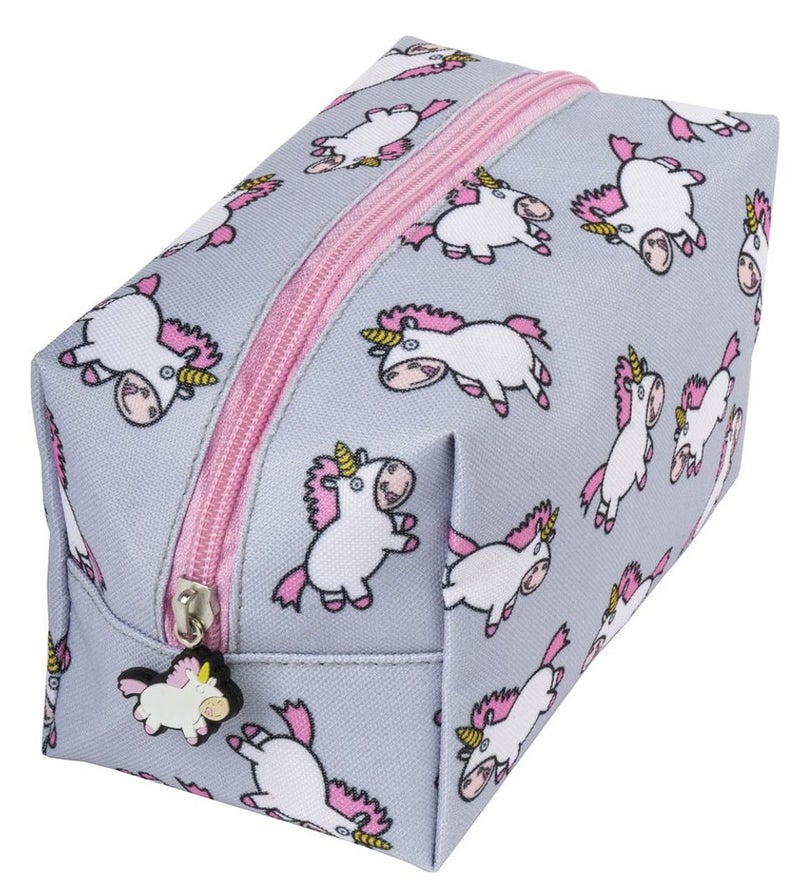 Fringoo Square Pencil Case - Chubby Unicorn