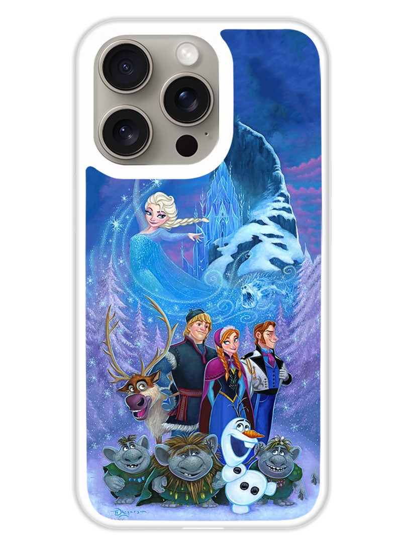 Theodor Protective Case Cover For APPLE IPHONE 15 Pro TIM ROGERSON (White Bumper) - Image 1
