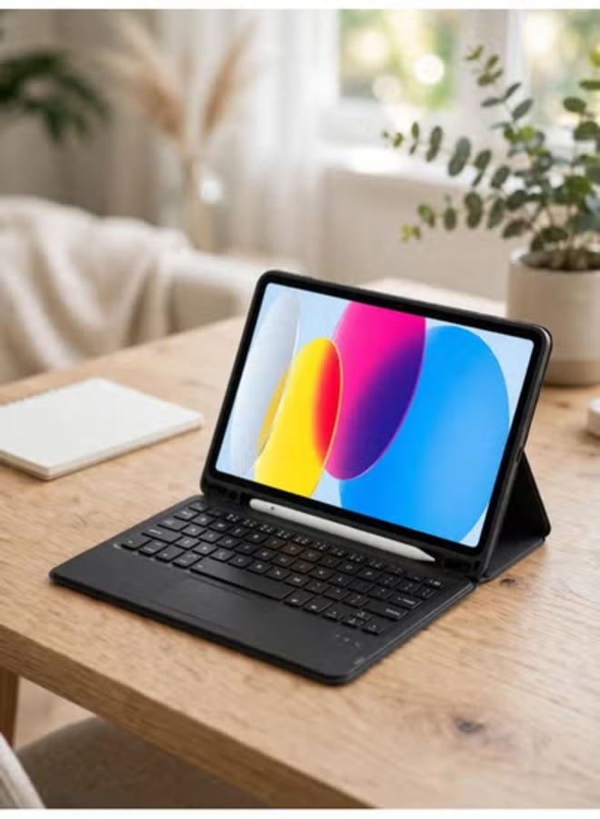 ELTRAZONE Touchpad Keyboard Compatible with Tab A9 plus X210/X216/X218, Magnetic Detachable Touchpad Keyboard with Pencil Holder - Image 4