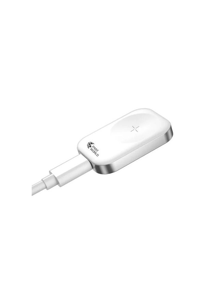 PAST WORLD - Portable magnetic charger for Apple smart watches, fast charging with the Tab C port, with high quality Pastworld - Image 1