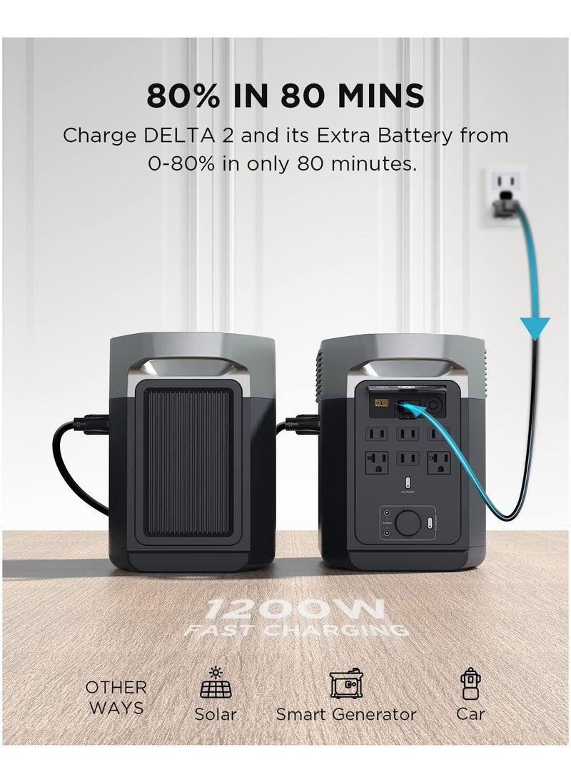 ECOFLOW - ECOFLOW Delta 2 - Smart Extra Battery - Image 1